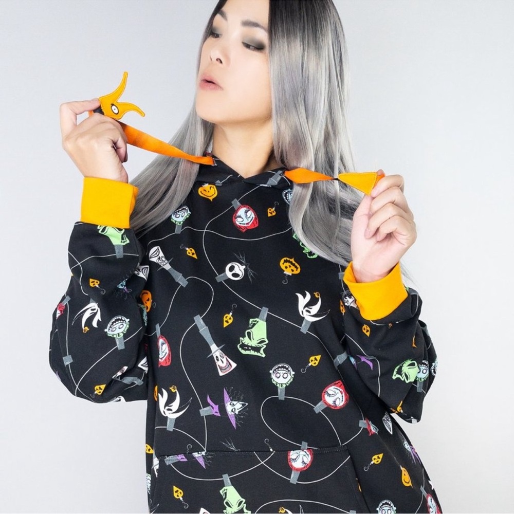 Loungefly - Disney Nightmare Before Christmas Ornaments Unisex Hoodie